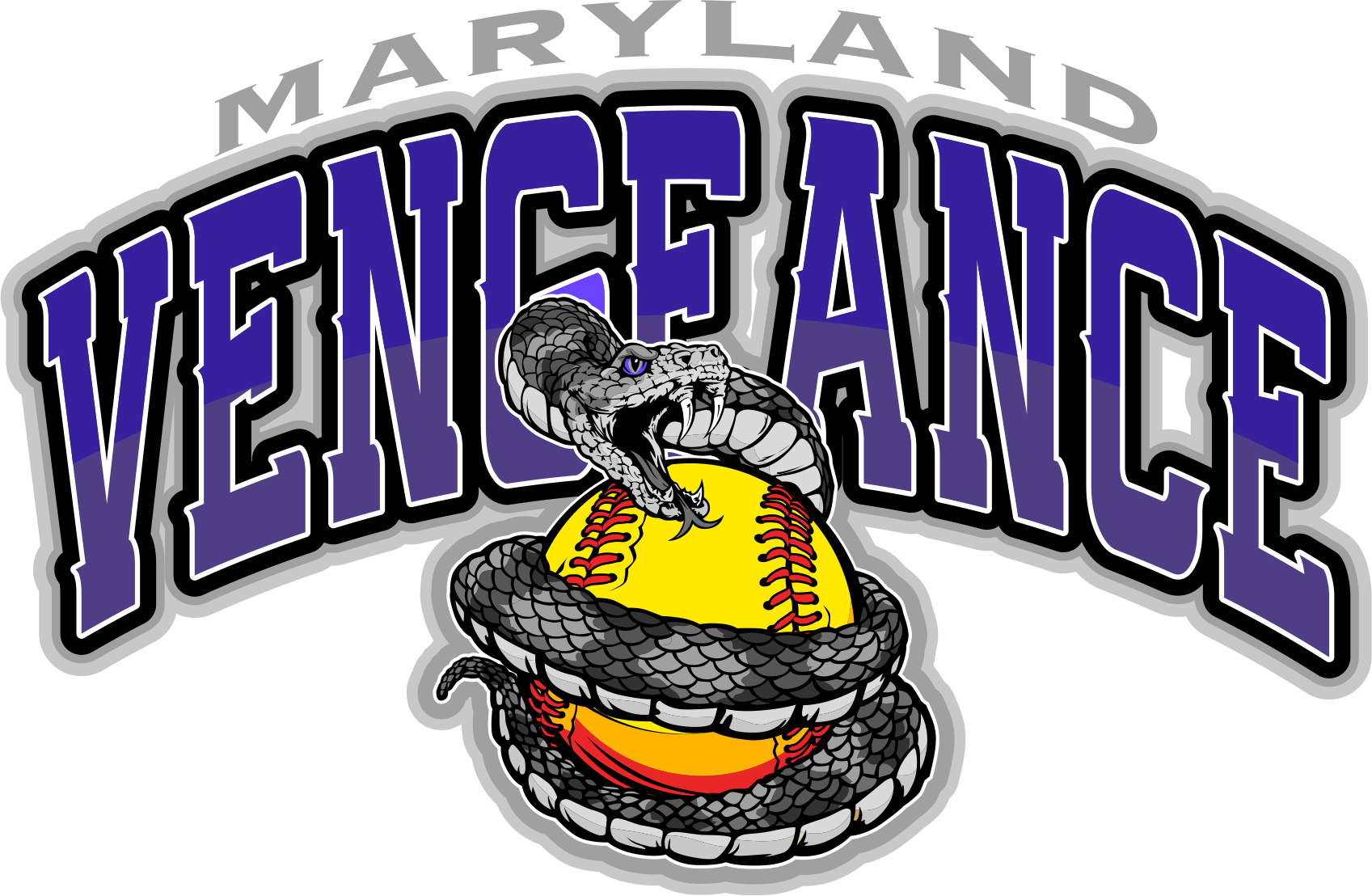 Vengeance purple shirt front