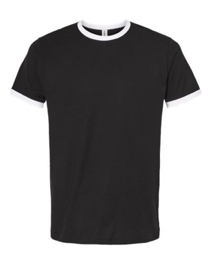 Tultex 246 Unisex Fine Jersey Ringer T-Shirt