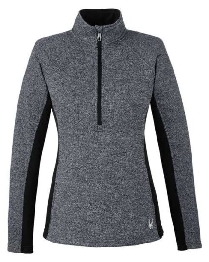 Spyder S16562 Women's Constant Half-Zip Sweater Fleece Pullover