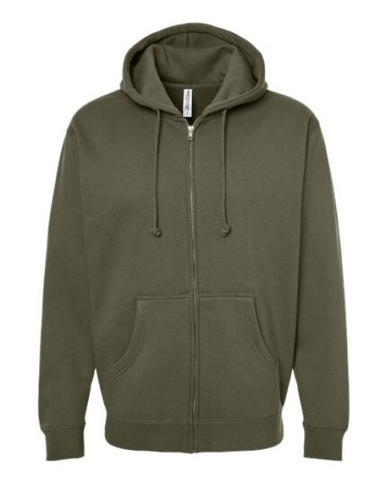 Independent Trading Co. IND4000Z Unisex Heavyweight Full-Zip Hooded Sweatshirt