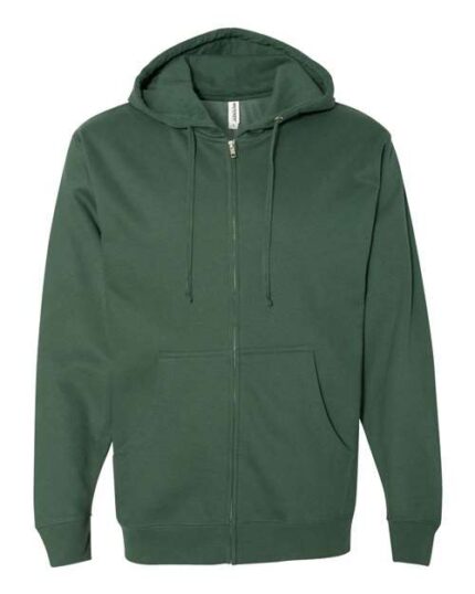 Independent Trading Co. SS4500Z Unisex Midweight Full-Zip Hooded Sweatshirt