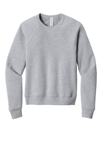 BELLA+CANVAS Youth Sponge Fleece Raglan Sweatshirt
