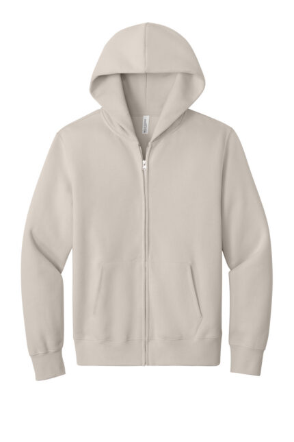 BELLA+CANVAS Unisex 10-Ounce Heavyweight Full-Zip Hooded Sweatshirt