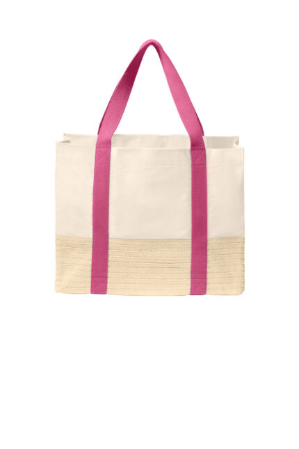 Port Authority Straw Market Tote