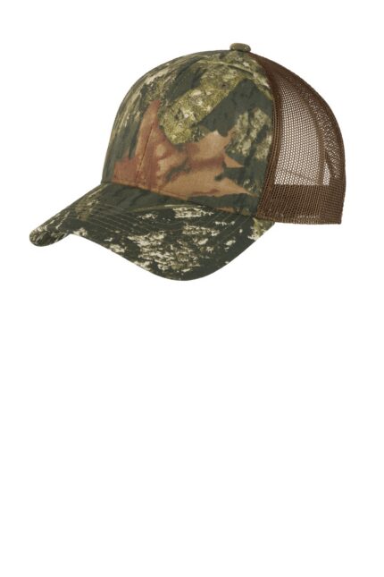 Port Authority Structured Camouflage Mesh Back Cap