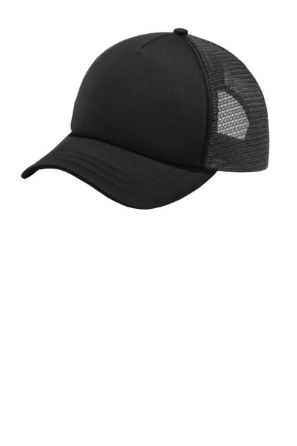 Port Authority 5-Panel Twill Foam Trucker Cap