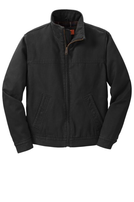 CornerStone Washed Duck Cloth Flannel-Lined Work Jacket