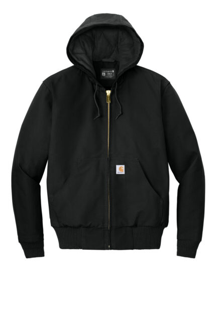 Carhartt Quilted-Flanne-Lined Duck Active Jac