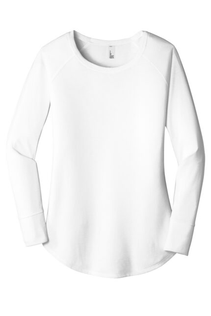 District Women's Perfect Tri Long Sleeve Tunic Tee
