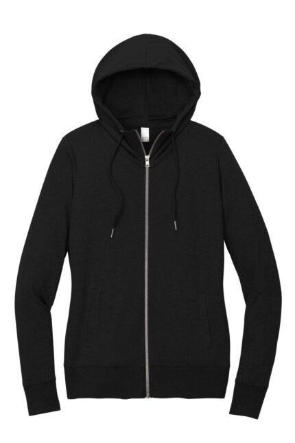 District Women's Featherweight French Terry Full-Zip Hoodie