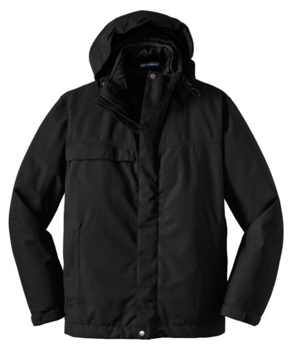 Port Authority Herringbone 3-in-1 Parka