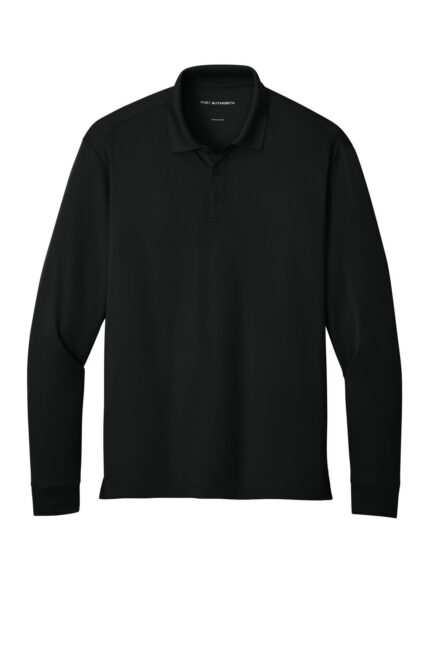 Port Authority Wearever Performance Pique Long Sleeve Polo