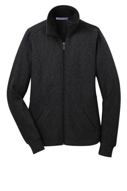Port Authority Women's Slub Fleece Full-Zip Jacket