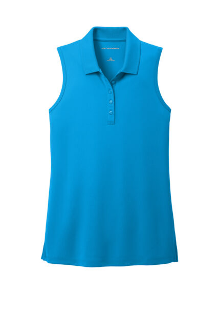 Port Authority Women's Dry Zone UV Micro-Mesh Sleeveless Polo