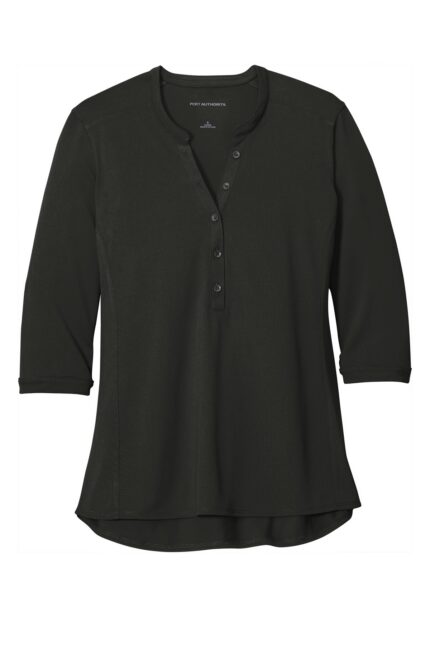 Port Authority Women's UV Choice Pique Henley