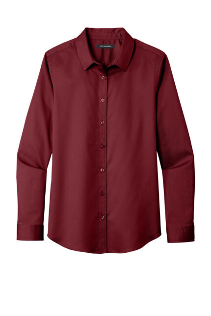 Port Authority Women's Long Sleeve SuperPro ReactTwill Shirt