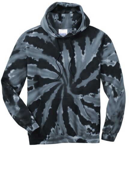 Port & Co Tie-Dye Pullover Hooded Sweatshirt