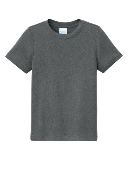Port & Co Youth Heather Performance Tee