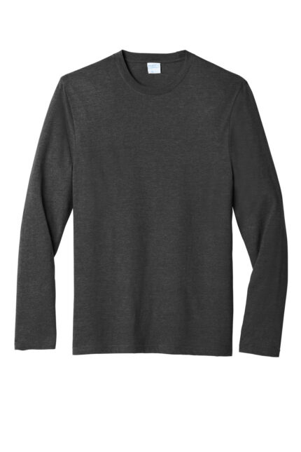 Port & Co Long Sleeve Fan Favorite Blend Tee
