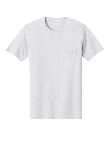 Port & Co Core Cotton Pocket Tee