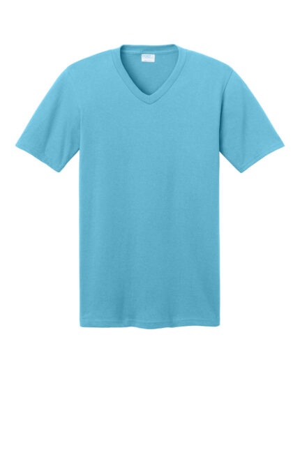 Port & Co Core Cotton V-Neck Tee