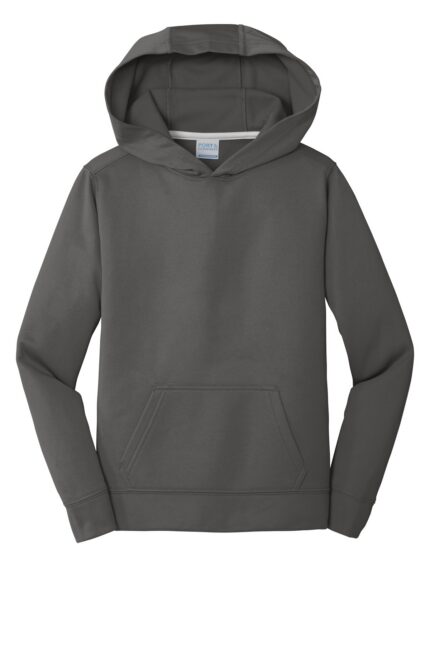 Port & Co Youth Performance Fleece Pullover Hooded Sweatshirt