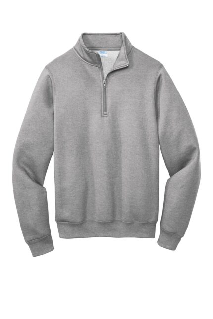 Port & Co Core Fleece 1/4-Zip Pullover Sweatshirt