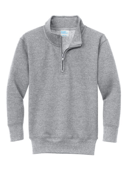 Port & Co Youth Core Fleece 1/4-Zip Pullover Sweatshirt