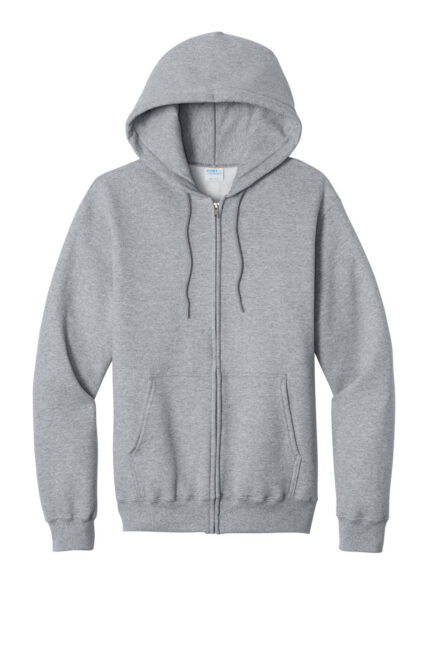 Port & Co Core Fleece Full-Zip Hooded Sweatshirt
