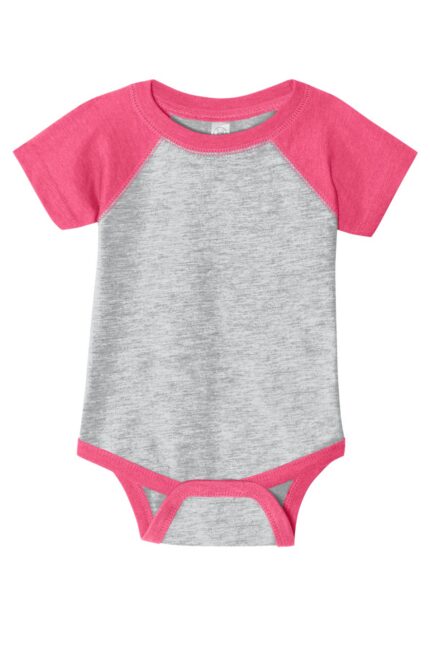 Rabbit Skins Infant Baseball Fine Jersey Bodysuit