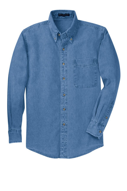 Port Authority Long Sleeve Denim Shirt