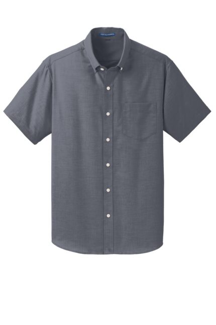Port Authority Short Sleeve SuperPro Oxford Shirt