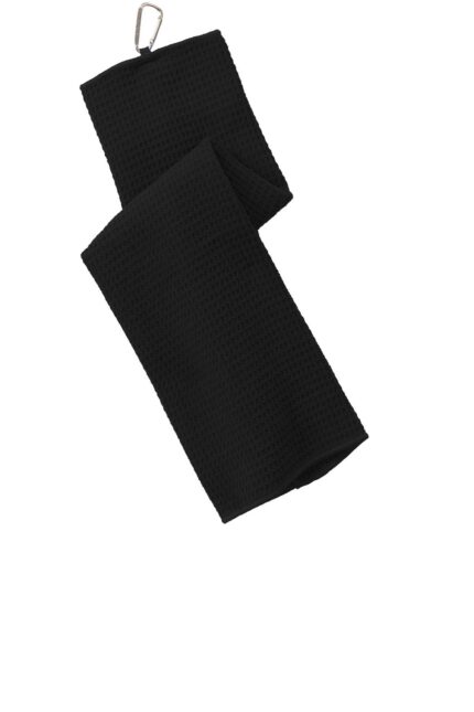 Port Authority Waffle Microfiber Golf Towel