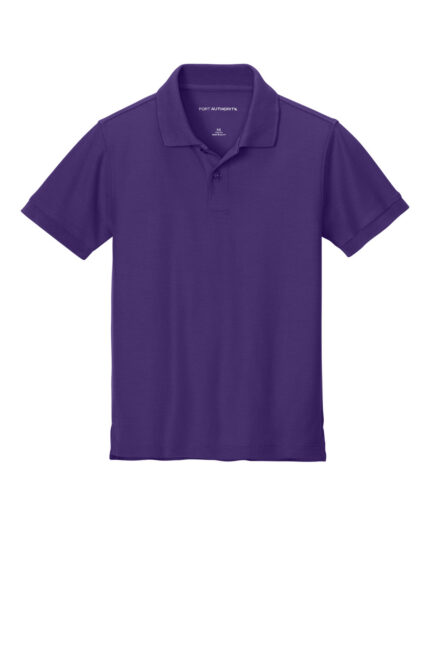 Port Authority Youth Wearever Signature Pique Polo